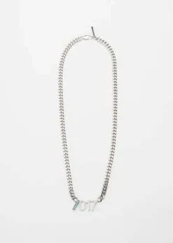 William Shen017 X William Shen Logo Necklace - Silver