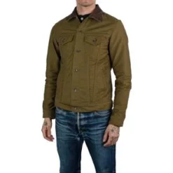 Iron Heart12oz Whipcord Modified Type III Jacket - Olive Drab Green -Norse Projects Sales 12oz Whipcord Modified Type III Jacket Olive Drab Green 20230916221038