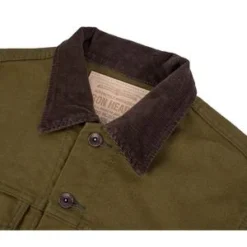 Iron Heart12oz Whipcord Modified Type III Jacket - Olive Drab Green -Norse Projects Sales 12oz Whipcord Modified Type III Jacket Olive Drab Green 20230916221039