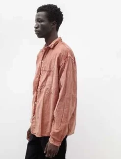 Tender462 Millwheel Fine Cotton Calico Shirt - Burnt Sienna -Norse Projects Sales 462 Millwheel Shirt Fine Cotton Calico Burnt Sienna 20231018231720