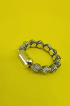 Good Art10 Goosebumps Ball Chain Ring - .925 Silver -Norse Projects Sales 925 Silver 10 Goosebumps Ball Chain Ring 20220630020734