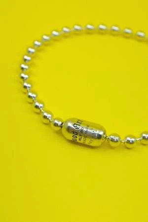 Good ArtLogo Pop Lock Ball Chain Bracelet - Silver 2 Good ArtLogo Pop Lock Ball Chain Bracelet - Silver - Image 2