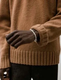 All BluesAnchor Bracelet - Polished Silver