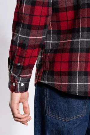 Norse ProjectsAnton Brushed Flannel Check - Burgundy 3 Norse ProjectsAnton Brushed Flannel Check - Burgundy - Image 3