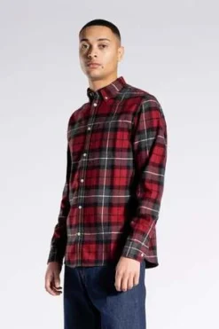 Norse ProjectsAnton Brushed Flannel Check - Burgundy 8 Norse ProjectsAnton Brushed Flannel Check - Burgundy -Norse Projects Sales Anton Brushed Flannel Check Burgundy 20220920141306 2
