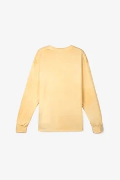 Satisfy RunningAuraLite Long Tee - Mineral Yellow -Norse Projects Sales AuraLite Long Tee 20231005010522