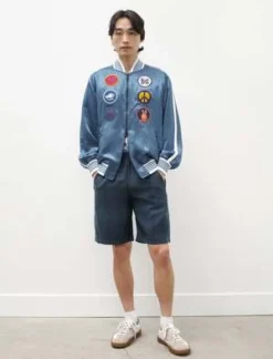 NeedlesAward Jacket - Sateen Blue 11 NeedlesAward Jacket - Sateen Blue -Norse Projects Sales Award Jacket Sateen Blue 20230509205357 1