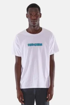 Blue&CreamB&C Bubble Logo Tee - White