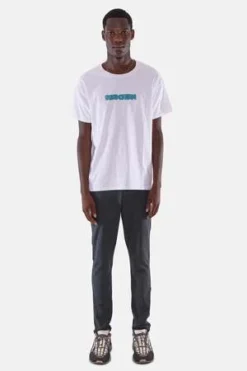 Blue&CreamB&C Bubble Logo Tee - White -Norse Projects Sales B C Bubble Logo Tee White 20231001201718 1