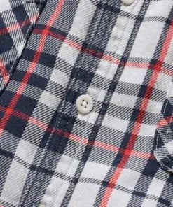 Beams Plusfade Check Work Shirt - Navy -Norse Projects Sales BEAMS PLUS fade check work shirt Navy 20231016213205 1