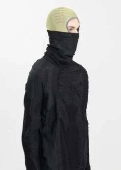 ROA3D KNIT NECK GAITER - BLACK -Norse Projects Sales BLACK 3D KNIT NECK GAITER 20230910145131 1