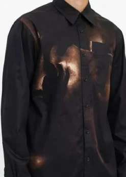 Y/projectBody Collage Shirt - Black -Norse Projects Sales BLACK BODY COLLAGE SHIRT 20231019141029 1