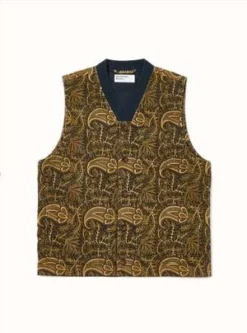 Universal WorksBrixton Waistcoat - Paisley Cord