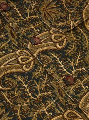 Universal WorksBrixton Waistcoat - Paisley Cord 3 Universal WorksBrixton Waistcoat - Paisley Cord - Image 3