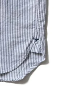 Beams PlusB.D. Oxford Candy Stripe Shirt - Blue -Norse Projects Sales Beams Plus B D Oxford Candy Stripe BLUE 20231016213301 1