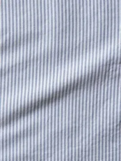 Beams PlusB.D. Oxford Candy Stripe Shirt - Blue -Norse Projects Sales Beams Plus B D Oxford Candy Stripe BLUE 20231016213301 2