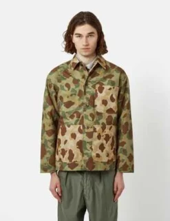 Beams PlusMona Lisa Chore Jacket - Panel Green