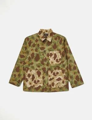 Beams PlusMona Lisa Chore Jacket - Panel Green 6 Beams PlusMona Lisa Chore Jacket - Panel Green - Image 6