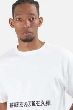 Blue&CreamBeen Here Forever Tee - White -Norse Projects Sales Been Here Forever Tee White 20220810212318