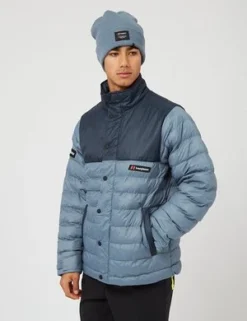 BerghausDean Street Glenshee Padded Jacket - Blue Mirage/Blueberry