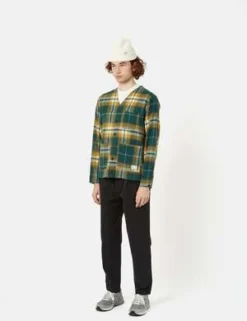 BhodeBhode Japan Cardigan - Plaid Green -Norse Projects Sales Bhode Japan Cardigan Plaid Green 20221110153936 2