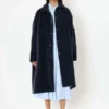 Casey CaseyBig Blobby Coat - Navy