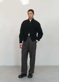 AMOMENTORibbed Blouson - Black -Norse Projects Sales Black Ribbed Blouson 20231017144511 1