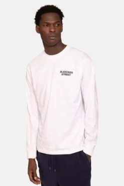 Blue&CreamBleecker Street Long Sleeve - White