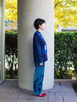 Blue Blue JapanUnisex Knitted Shirt - Indigo Patchwork -Norse Projects Sales Blue Blue Japan Unisex Knitted Shirt Indigo Patchwork 20231028230008 1