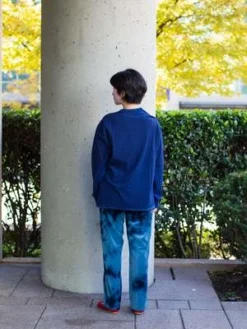 Blue Blue JapanUnisex Knitted Shirt - Indigo Patchwork -Norse Projects Sales Blue Blue Japan Unisex Knitted Shirt Indigo Patchwork 20231028230009