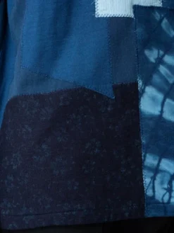 Blue Blue JapanUnisex Knitted Shirt - Indigo Patchwork -Norse Projects Sales Blue Blue Japan Unisex Knitted Shirt Indigo Patchwork 20231028230019