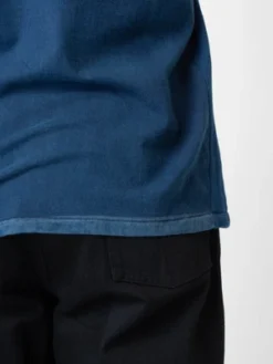 Blue Blue JapanUnisex Knitted Shirt - Indigo Patchwork -Norse Projects Sales Blue Blue Japan Unisex Knitted Shirt Indigo Patchwork 20231028230020