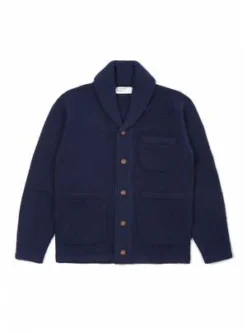 Universal WorksColvin Eco Wool Jacket - Navy