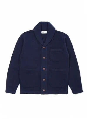 Universal WorksColvin Eco Wool Jacket - Navy 1 Universal WorksColvin Eco Wool Jacket - Navy