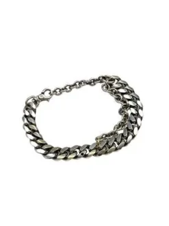 Title Of WorkTitle Of Work Cuban Link To Cable Bracelet