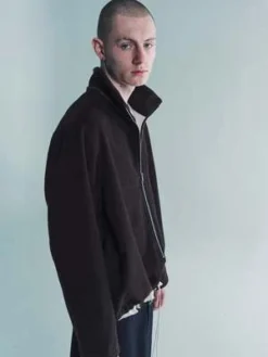 Camiel FortgensLoden Wool Fleece Anorak - Brown -Norse Projects Sales Camiel Fortgens Loden Wool Fleece Anorak Brown 20231101200934