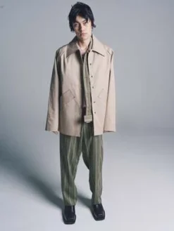 Camiel FortgensMackintosh Coach Jacket - Sand -Norse Projects Sales Camiel Fortgens Mackintosh Coach Jacket Sand 20230324100931