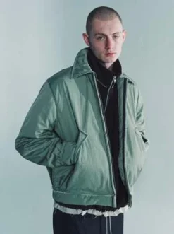 Camiel FortgensNylon Puffed Simple Jacket - Sage Green -Norse Projects Sales Camiel Fortgens Nylon Puffed Simple Jacket Sage Green 20231101185807 1