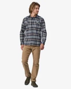 PatagoniaCamisa Organic Cotton Midweight Fjord Flannel Shirt - Fields/New Navy -Norse Projects Sales Camisa Organic Cotton Midweight Fjord Flannel Shirt Fields New Navy 20231030032435