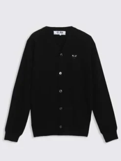 Comme Des Garcons Comme Des GarçonsCardigan - Black/Black Heart