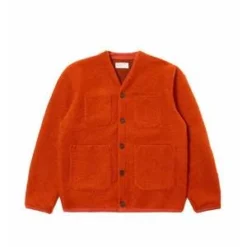 Universal WorksWool Fleece Cardigan - Orange