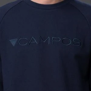 Carlos CamposCAMPOS" Navy Logo Sweatshirt 3 Carlos CamposCAMPOS" Navy Logo Sweatshirt - Image 3
