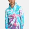 Blue&CreamChampion Hoodie - Tie Dye