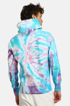 Blue&CreamChampion Hoodie - Tie Dye -Norse Projects Sales Champion Tie Dye Hoodie 20220811050029 2