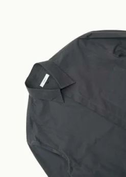 AMOMENTOOversized Minimal Shirt - Charcoal -Norse Projects Sales Charcoal Oversized Minimal Shirt 20231017144635