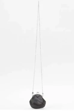 Y'sClasp Necklace - Black/Silver