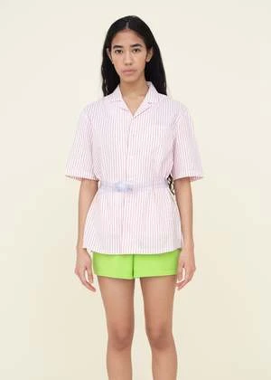 +351+351 Shirt - Coral Stripe 1 +351+351 Shirt - Coral Stripe