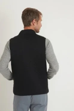 Marine LayerCorbet Full Zip Vest - Black Heather -Norse Projects Sales Corbet Full Zip Vest 20230829233230