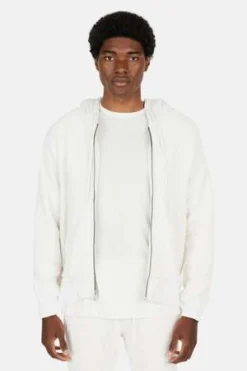 Cotton CitizenBronx Zip Hoodie - Vintage Bone