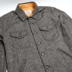 DehenCrissman Overshirt - Black/Natural Herringbone -Norse Projects Sales Crissman Overshirt Black Natural Herringbone 20230821183018 1